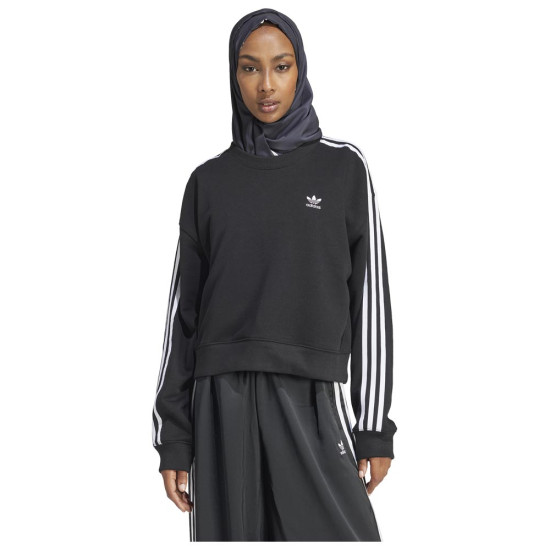 Adidas Γυναικείο φούτερ 3-Stripes Crew Sweatshirt
